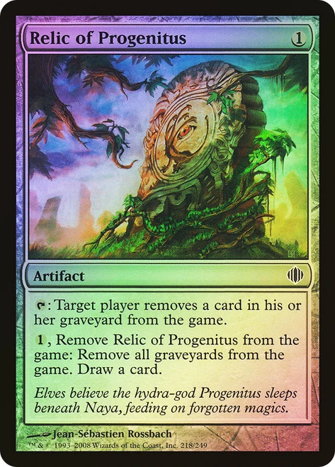Relic of Progenitus\nShards of Alara\nSingle\nMagic The Gathering