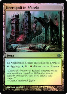 Crumbling Necropolis
Shards of Alara (Foil) - Italian
Single
Magic The Gathering