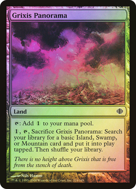 Grixis Panorama\nShards of Alara\nSingle\nMagic The Gathering