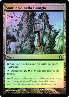 Jungle Shrine
Shards of Alara (Foil) - Italian
Single
Magic The Gathering