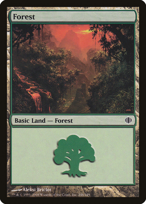 Forest (#246)\nShards of Alara\nSingle\nMagic The Gathering