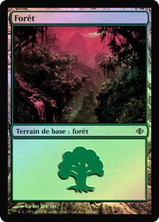 Forest (#246)
Shards of Alara (Foil) - French
Single
Magic The Gathering