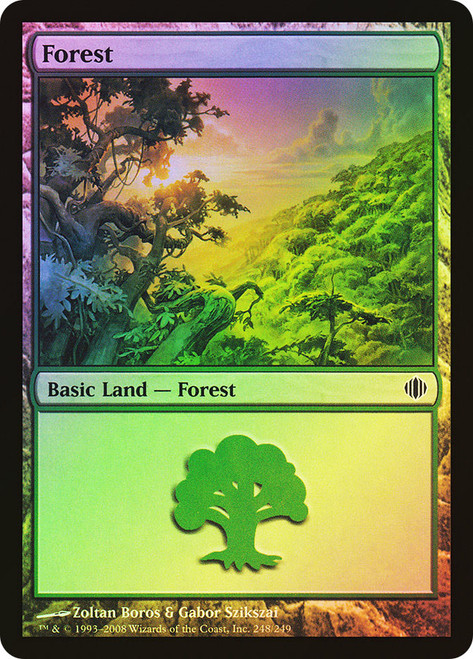Forest (#248)\nShards of Alara\nSingle\nMagic The Gathering