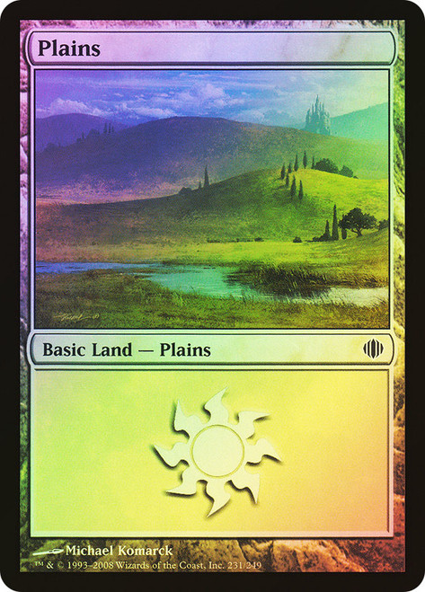 Plains (#231)\nShards of Alara\nSingle\nMagic The Gathering