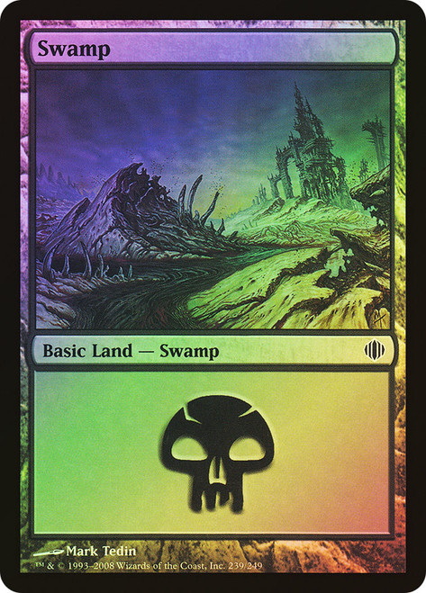 Swamp (#239)\nShards of Alara\nSingle\nMagic The Gathering