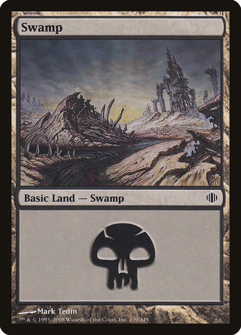 Swamp (#239)\nShards of Alara\nSingle\nMagic The Gathering