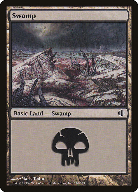 Swamp (#240)\nShards of Alara\nSingle\nMagic The Gathering
