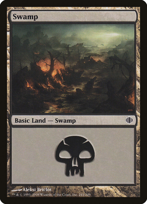 Swamp (#241)\nShards of Alara\nSingle\nMagic The Gathering