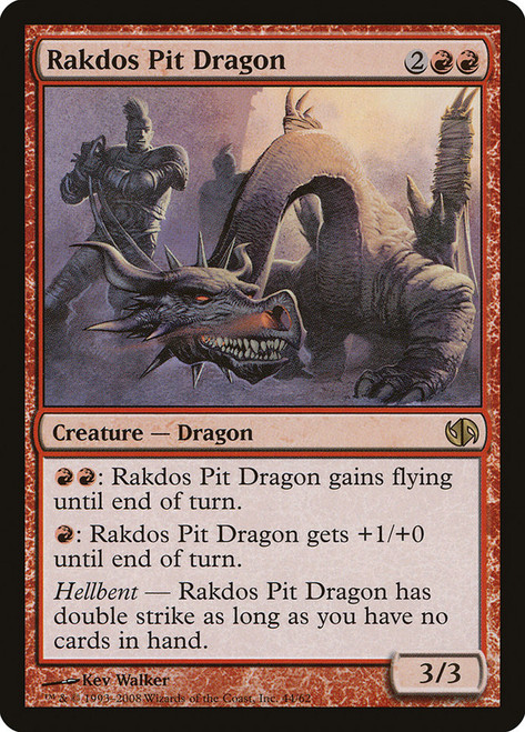 Rakdos Pit Dragon\nDuel Decks: Jace vs. Chandra\nSingle\nMagic The Gathering
