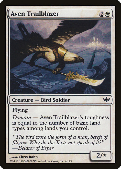 Aven Trailblazer\nConflux\nSingle\nMagic The Gathering