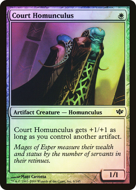 Court Homunculus\nConflux\nSingle\nMagic The Gathering