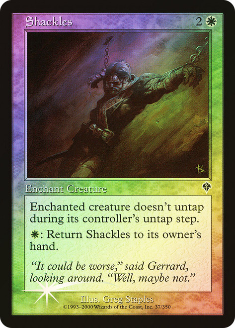Shackles\nInvasion\nSingle\nMagic The Gathering