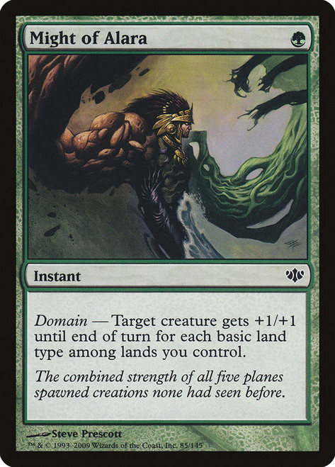 Might of Alara\nConflux\nSingle\nMagic The Gathering
