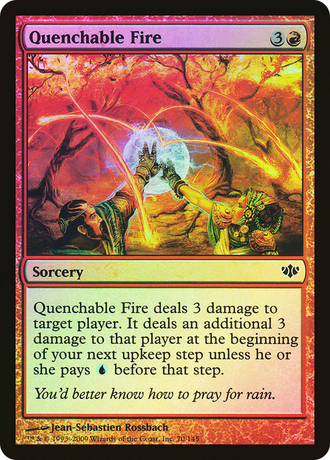 Quenchable Fire\nConflux\nSingle\nMagic The Gathering