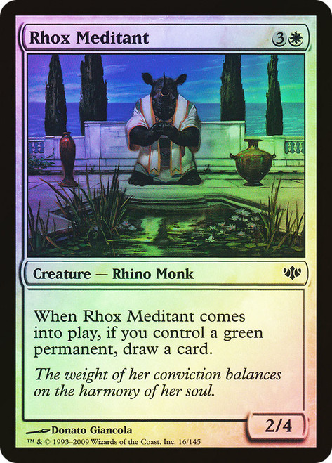 Rhox Meditant\nConflux\nSingle\nMagic The Gathering
