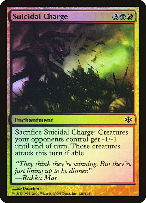 Suicidal Charge\nConflux\nSingle\nMagic The Gathering