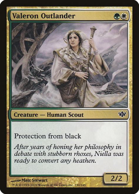 Valeron Outlander\nConflux\nSingle\nMagic The Gathering