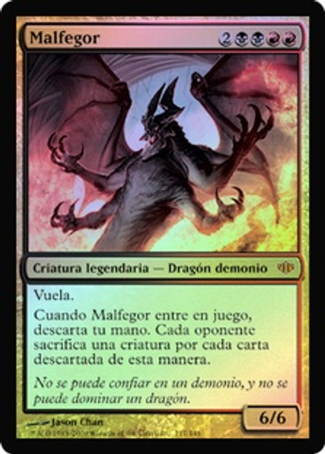 MTG マルフェゴール foil 良品 マルフェゴール/Malfegor》[CON] 金R | 日本最大級 MTG通販