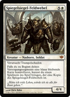 Mirror-Sigil Sergeant
Conflux - German
Single
Magic The Gathering