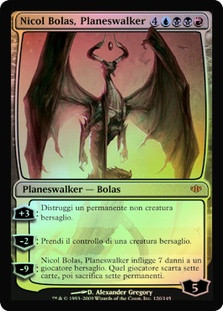 Nicol Bolas, Planeswalker
Conflux (Foil) - Italian
Single
Magic The Gathering