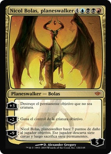 Nicol Bolas, Planeswalker
Conflux - Spanish
Single
Magic The Gathering
