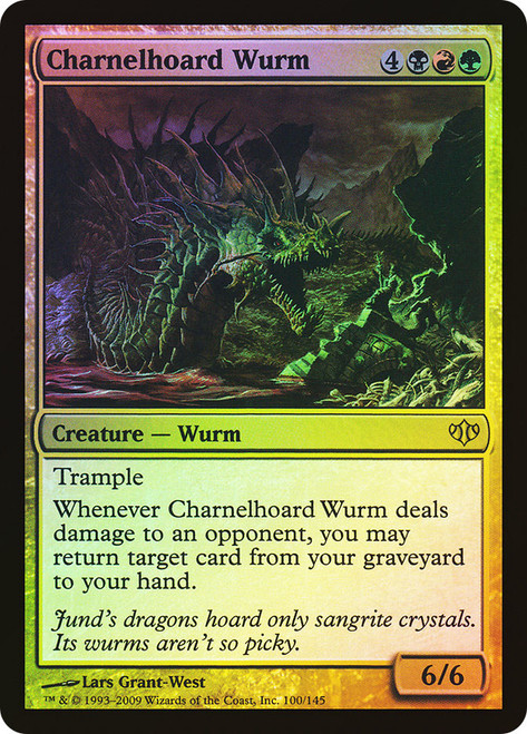 Charnelhoard Wurm\nConflux\nSingle\nMagic The Gathering