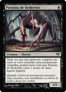 Kederekt Parasite
Conflux - Portuguese
Single
Magic The Gathering