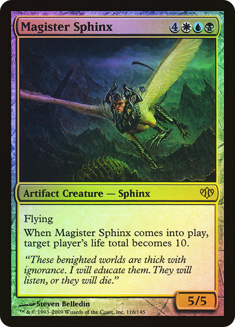 Magister Sphinx\nConflux\nSingle\nMagic The Gathering