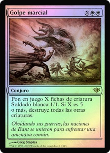 Martial Coup
Conflux (Foil) - Spanish
Single
Magic The Gathering