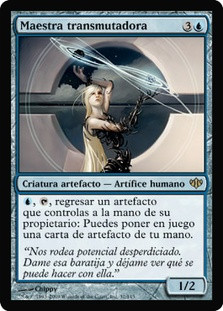 Master Transmuter
Conflux - Spanish
Single
Magic The Gathering