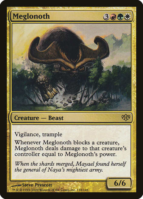 Meglonoth\nConflux\nSingle\nMagic The Gathering