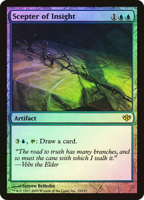 Scepter of Insight\nConflux\nSingle\nMagic The Gathering