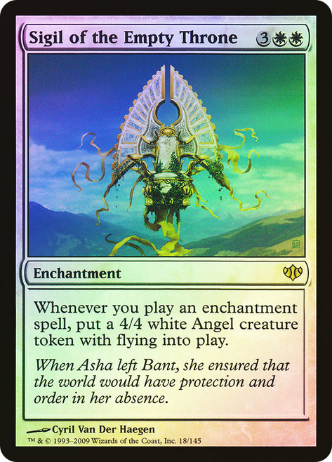 Sigil of the Empty Throne\nConflux\nSingle\nMagic The Gathering