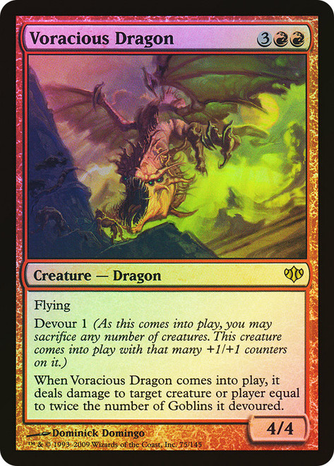 Voracious Dragon\nConflux\nSingle\nMagic The Gathering
