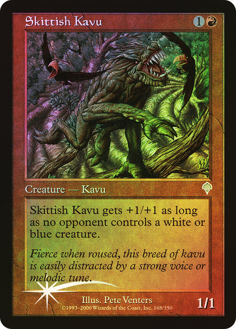 Skittish Kavu\nInvasion\nSingle\nMagic The Gathering