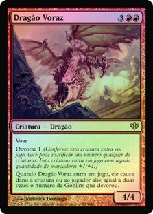 Voracious Dragon
Conflux (Foil) - Portuguese
Single
Magic The Gathering