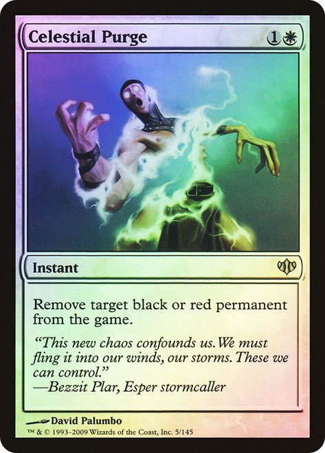 Celestial Purge\nConflux\nSingle\nMagic The Gathering