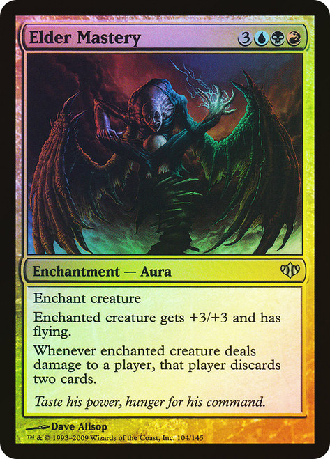 Elder Mastery\nConflux\nSingle\nMagic The Gathering