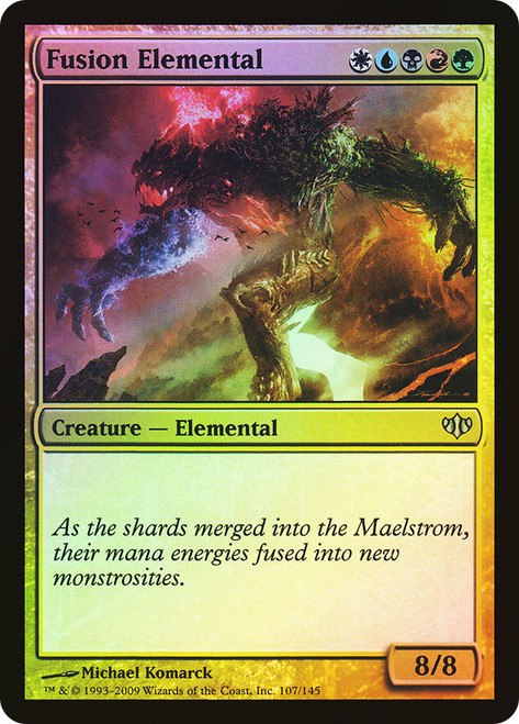 Fusion Elemental\nConflux\nSingle\nMagic The Gathering