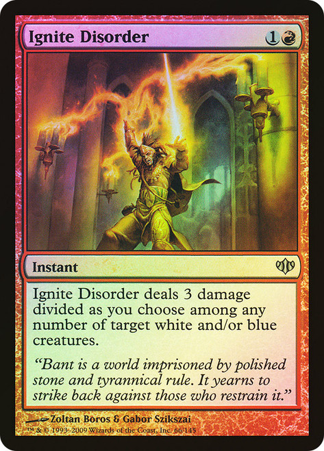 Ignite Disorder\nConflux\nSingle\nMagic The Gathering