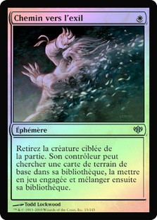 Path To Exile
Conflux (Foil) - French
Single
Magic The Gathering