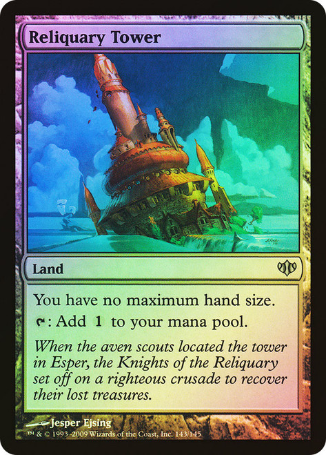 Reliquary Tower\nConflux\nSingle\nMagic The Gathering
