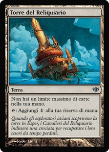 Reliquary Tower
Conflux - Italian
Single
Magic The Gathering