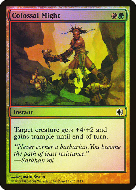Colossal Might\nAlara Reborn\nSingle\nMagic The Gathering