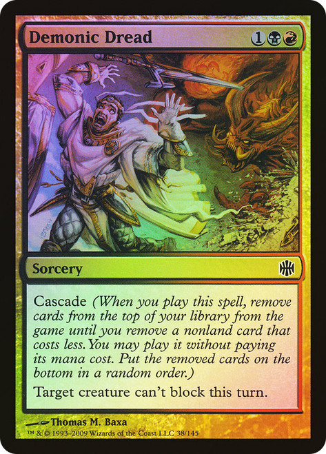 Demonic Dread\nAlara Reborn\nSingle\nMagic The Gathering