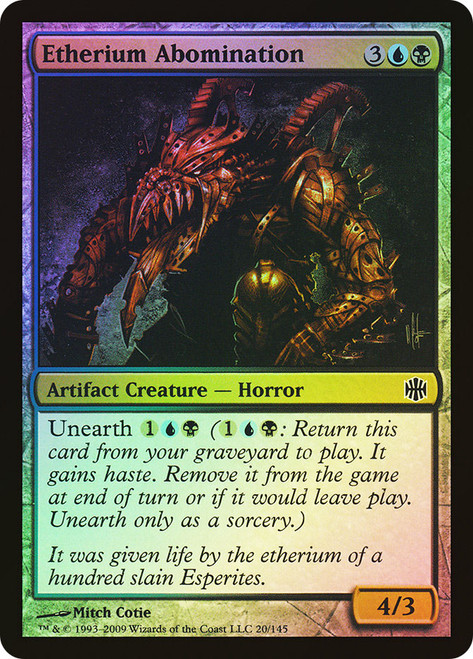 Etherium Abomination\nAlara Reborn\nSingle\nMagic The Gathering
