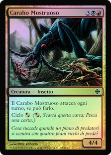 Monstrous Carabid
Alara Reborn (Foil) - Italian
Single
Magic The Gathering