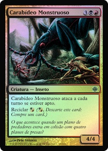 Monstrous Carabid
Alara Reborn (Foil) - Portuguese
Single
Magic The Gathering