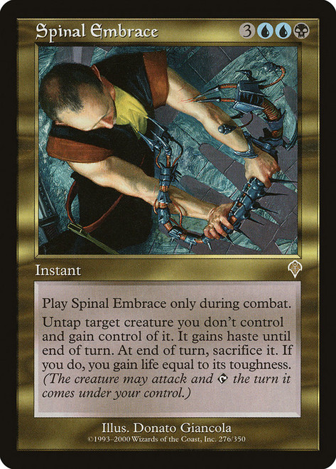 マジック：ザ・ギャザリング - Spinal Villain 1994 MTG Magic the Gathering Card Legends Spinal Villain PSA