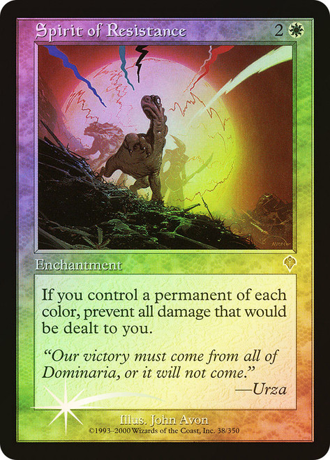 Spirit of Resistance\nInvasion\nSingle\nMagic The Gathering